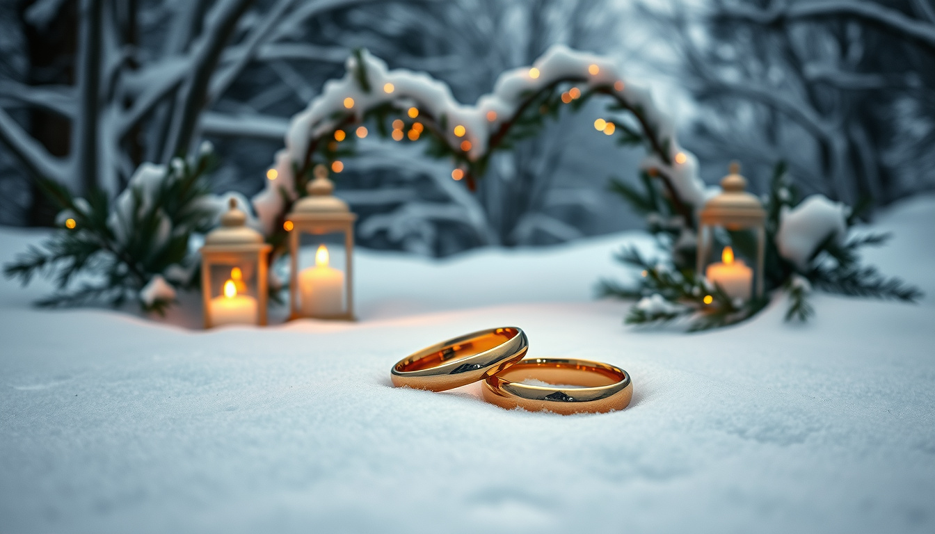 Robin en Pearl getrouwd: Geheim huwelijk Winter Vol Liefde
