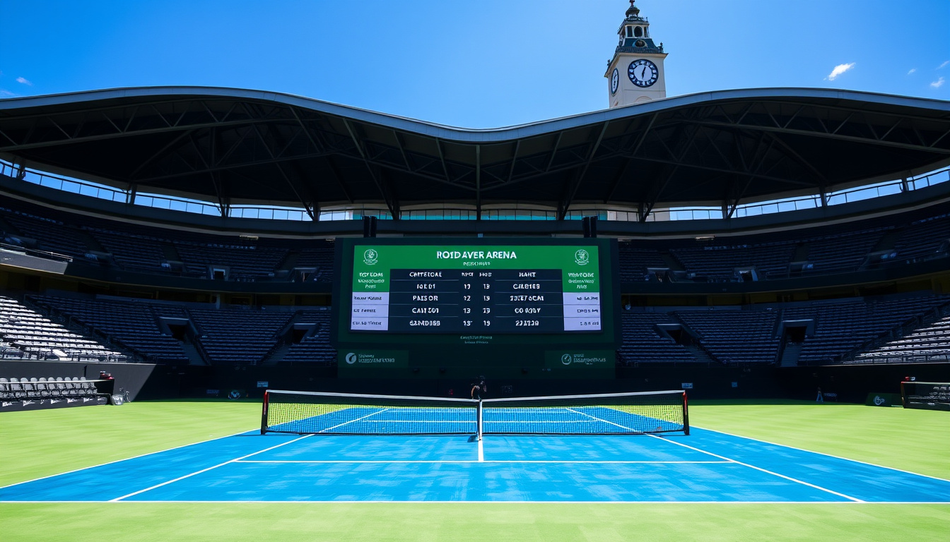 Australian Open 2026 Schema: speelschema, uitslagen & tv-tijden